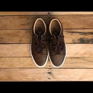 Men’s Brown Leather Vans
